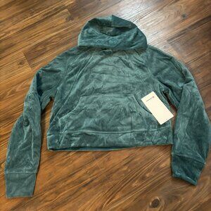 Lululemon Scuba Oversized Hoodie Velvet Cord XS/S Women’s Cozy Pullover